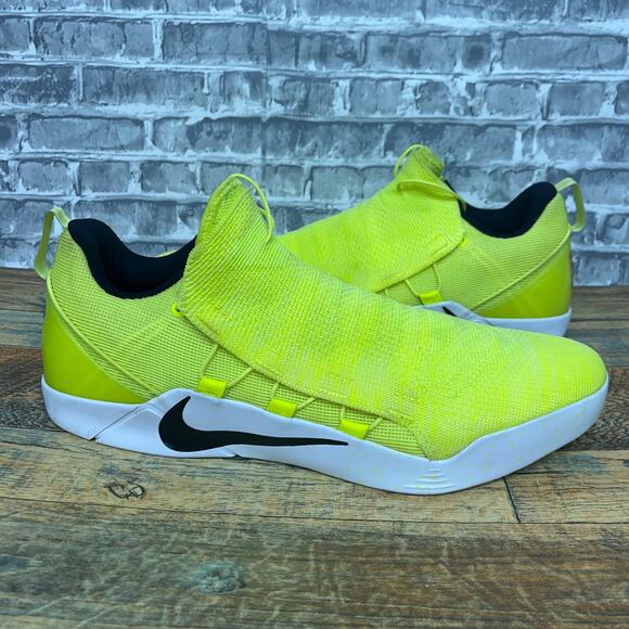 Nike Kobe A.D NXT Volt Black White Basketball Shoes S916832-710 Mens Size 17 main image 8